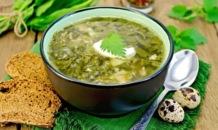зелена супа за мрзлива диета