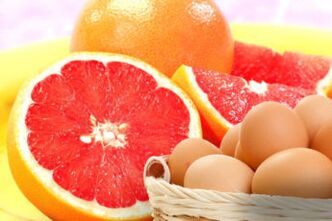 Јајца и грејпфрут за слабеење